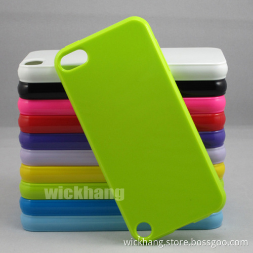Solid Color TPU Gel Candy Case for Apple iPod Touch 5